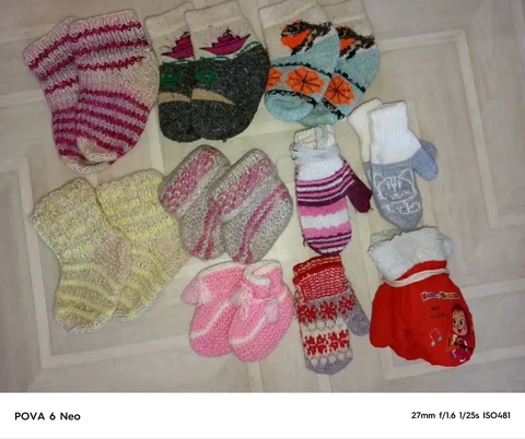 Детские пинетки, носки, варежки - Товары для детей в Ангарск