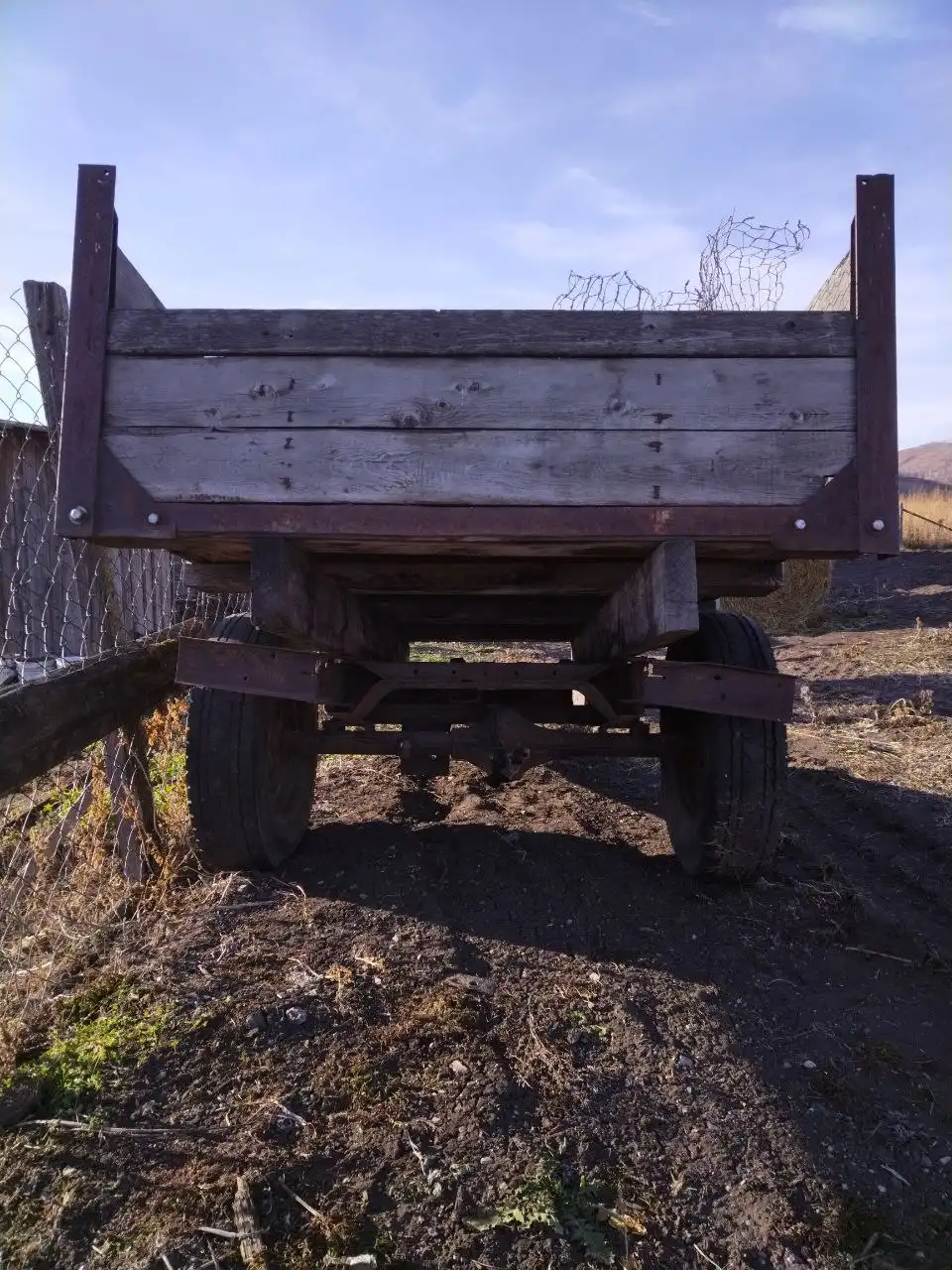 Продам телегу на уазовском мосту