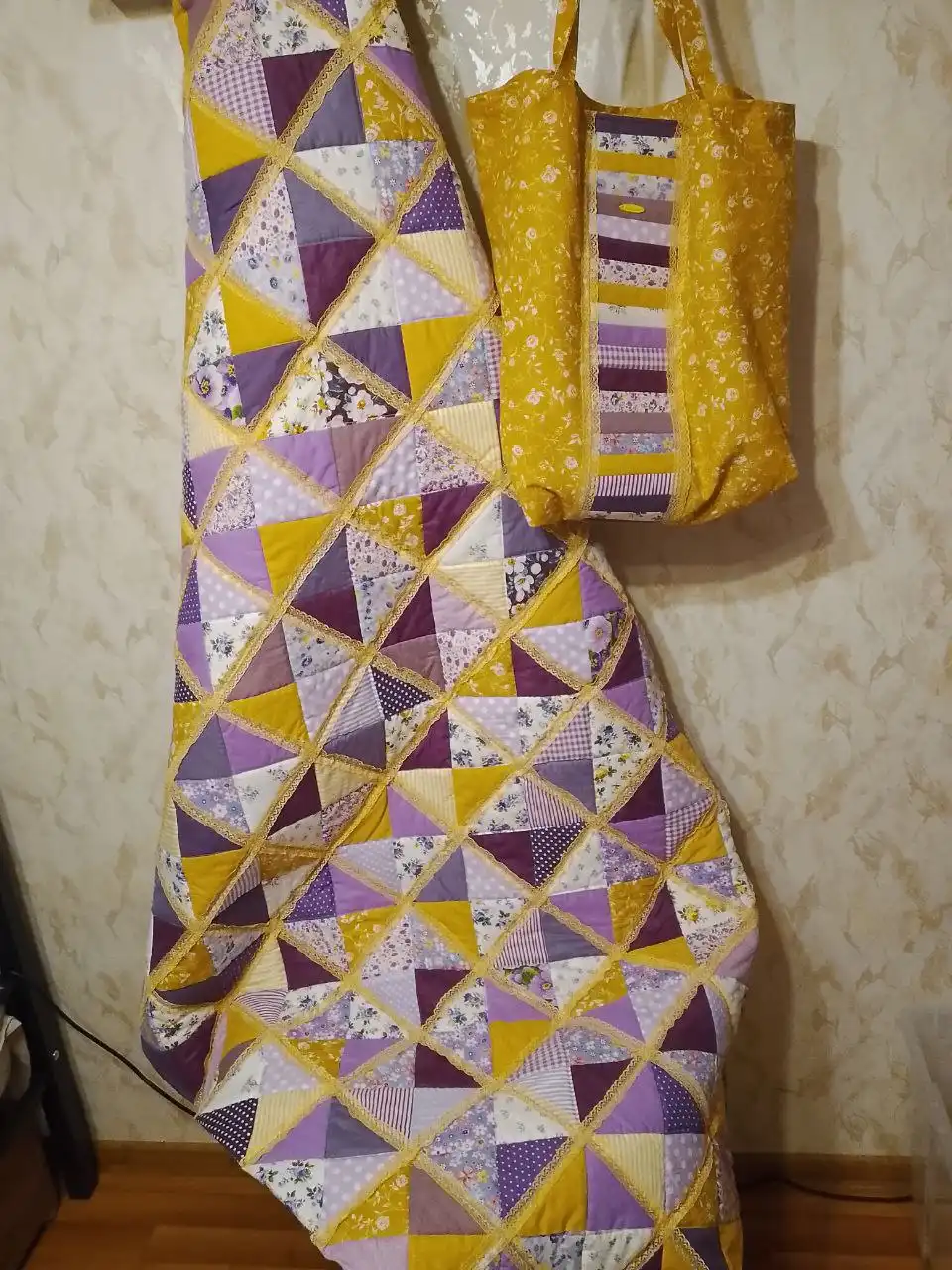 Детское лоскутное одеяло ручной работы - Детские товары (Барахолка) в Красноярск