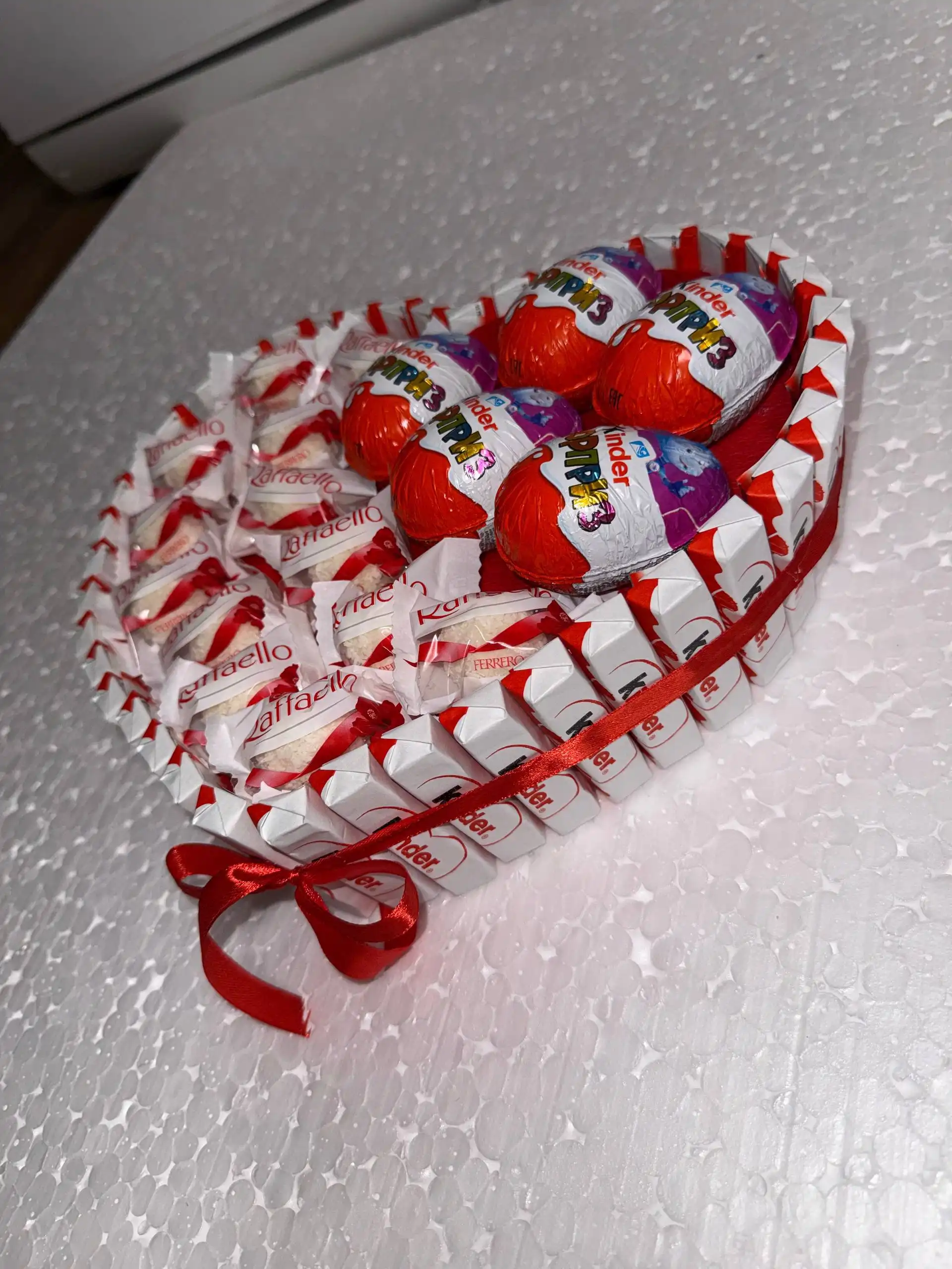 Тортик в виде сердца с шоколадом - Сладости (Барахолка) в Красноярск