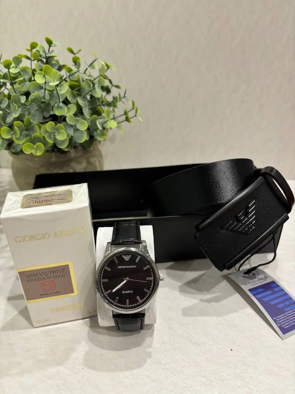 Мужские подарочные наборы с часами, духами и ремнем - Подарки (Барахолка) в Красноярск