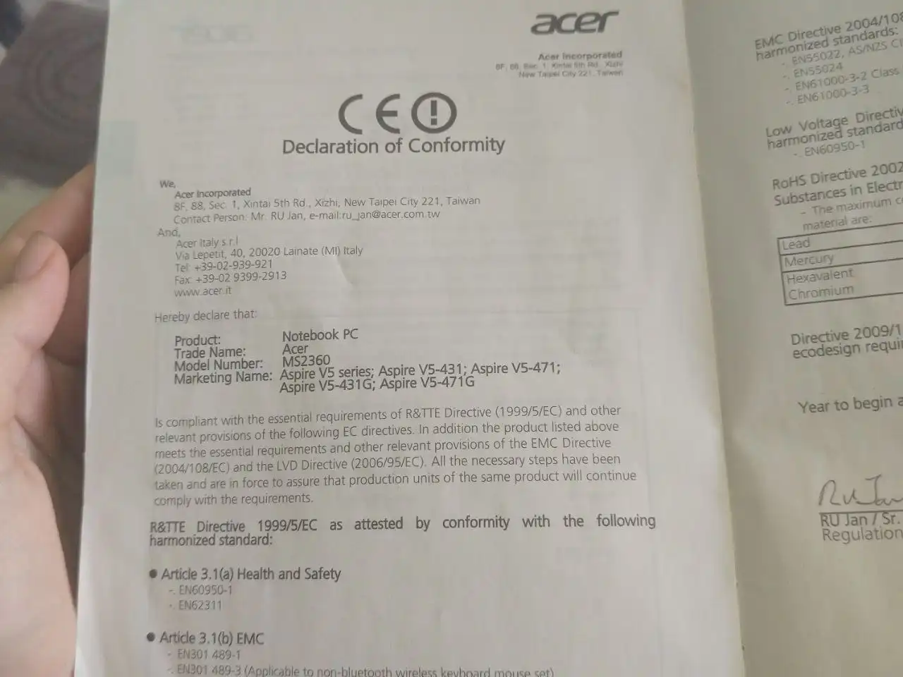 Ноутбук Acer Aspire V5 Core i3 4030U - Ноутбуки (Электроника) в Красноярск