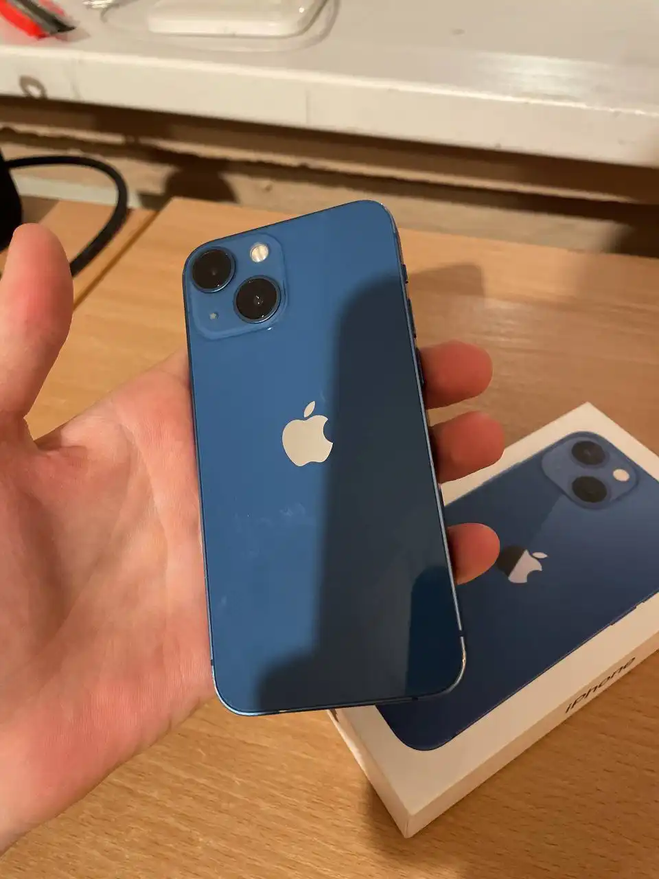 iPhone 13 128GB с коцками, батарея 75% - Смартфоны (Электроника) в Красноярск