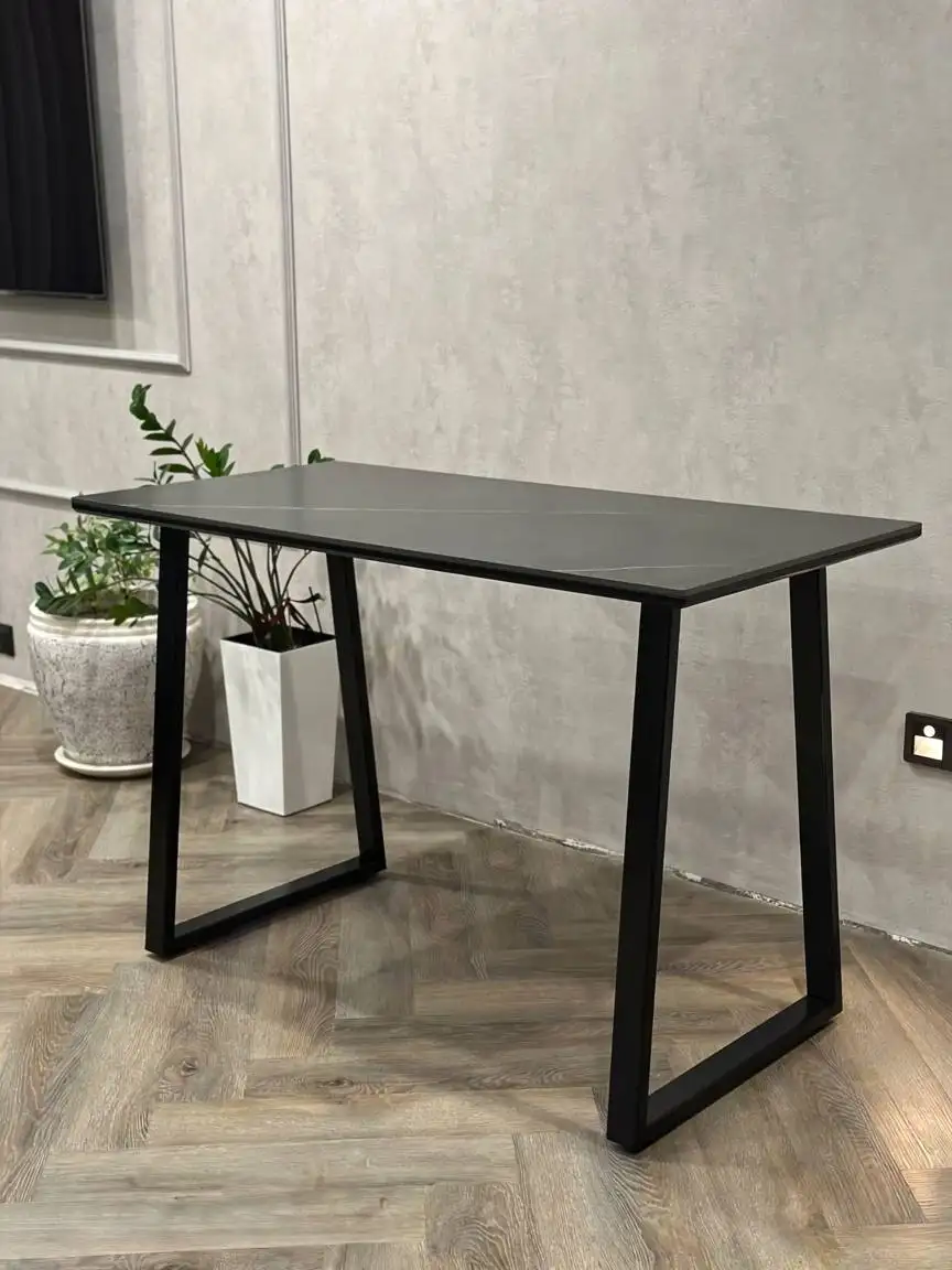 Стол из керамогранита и МДФ 120x60 см - Мебель (Для дома и дачи) в Красноярск