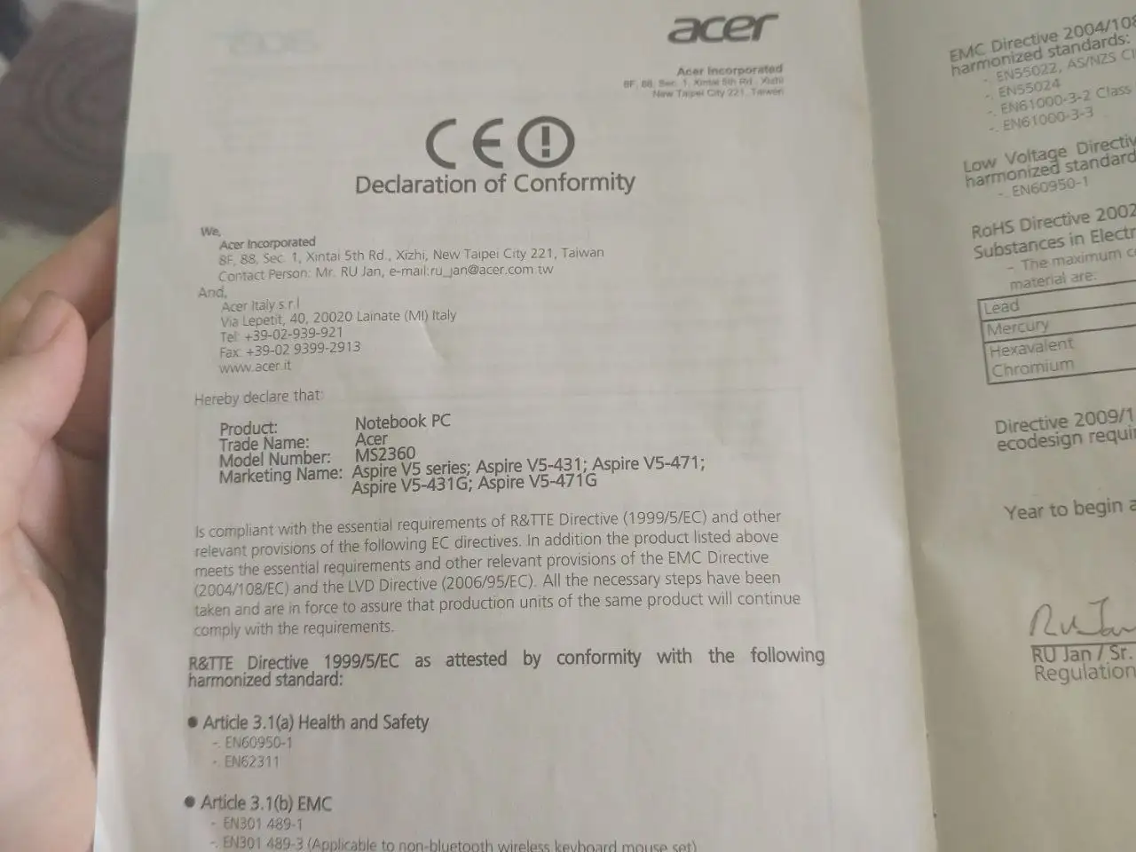 Ноутбук Acer Aspire V5 для работы - Ноутбуки (Электроника) в Красноярск