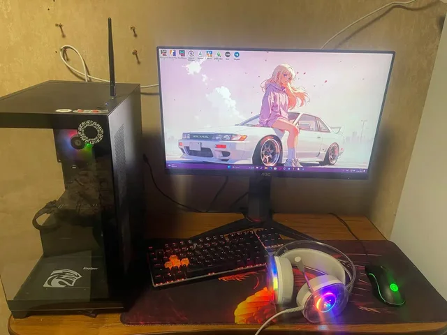 Игровой компьютер с монитором и комплектом - Электроника в Красноярск