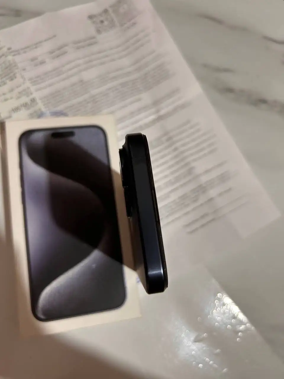 Продам iPhone 15 Pro Max 256GB с копией дисплея - Смартфоны (Электроника) в Красноярск