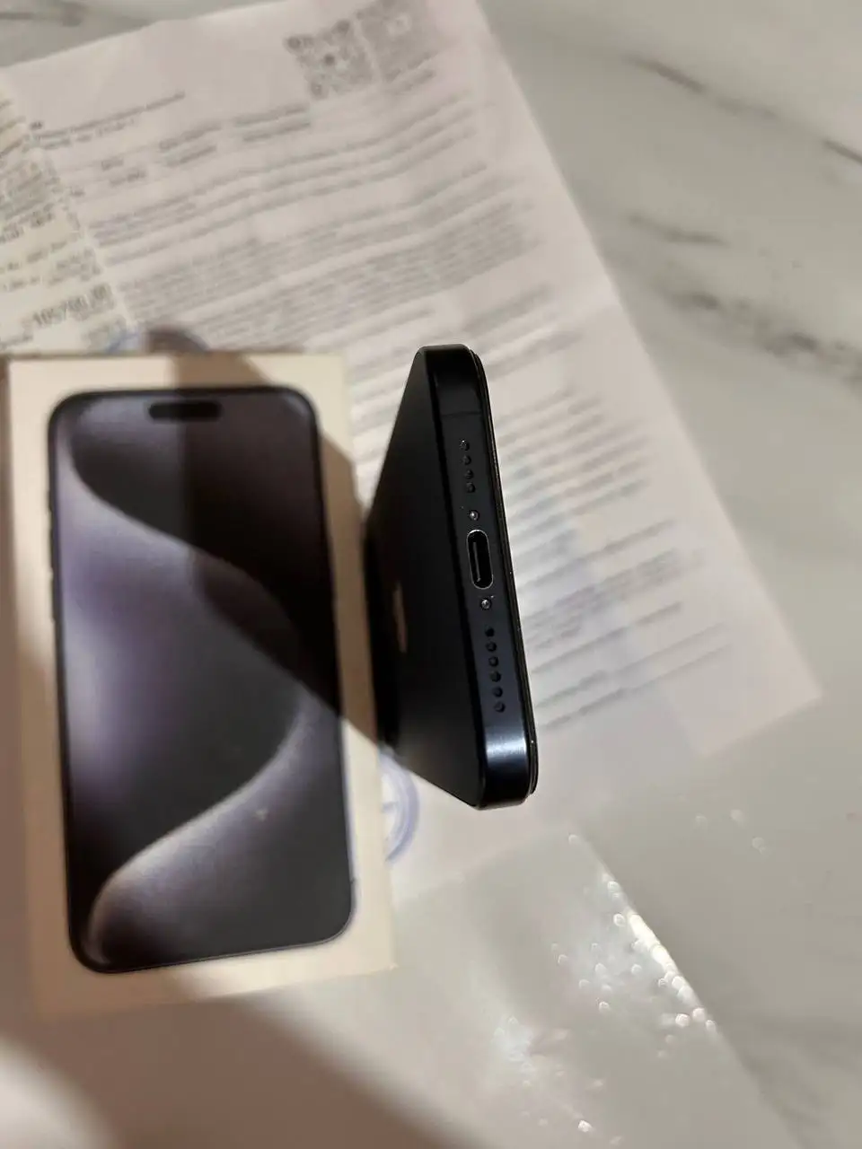 Продам iPhone 15 Pro Max 256GB с копией дисплея - Смартфоны (Электроника) в Красноярск