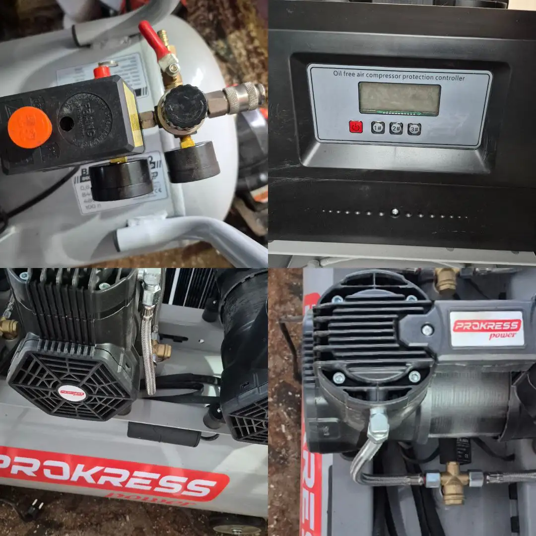 Компрессор безмасляный б/у - Пневмооборудование (Оборудование) в Красноярск