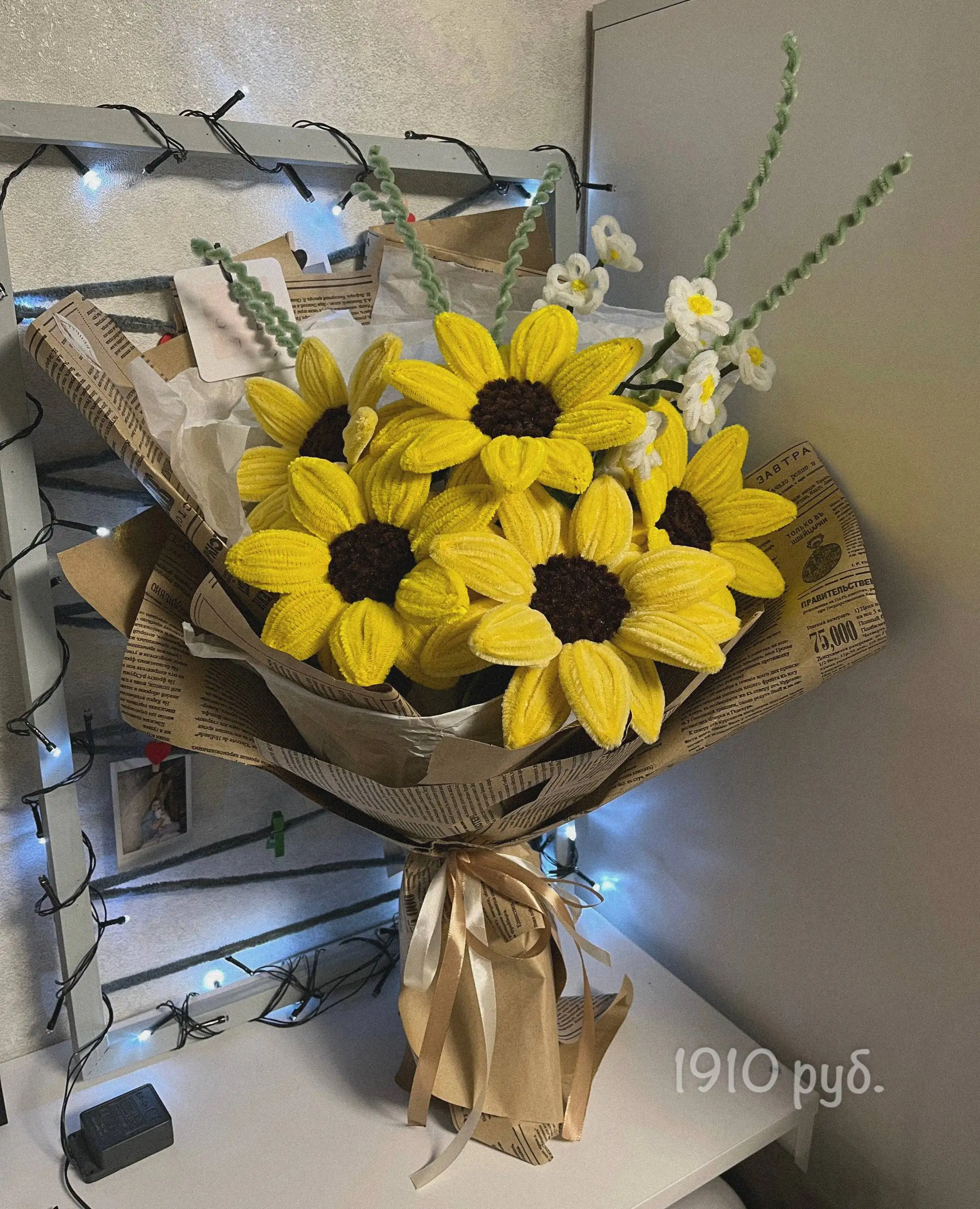 Продажа готовых букетов из синельной проволоки - Рукоделие (Хобби и отдых) в Красноярск