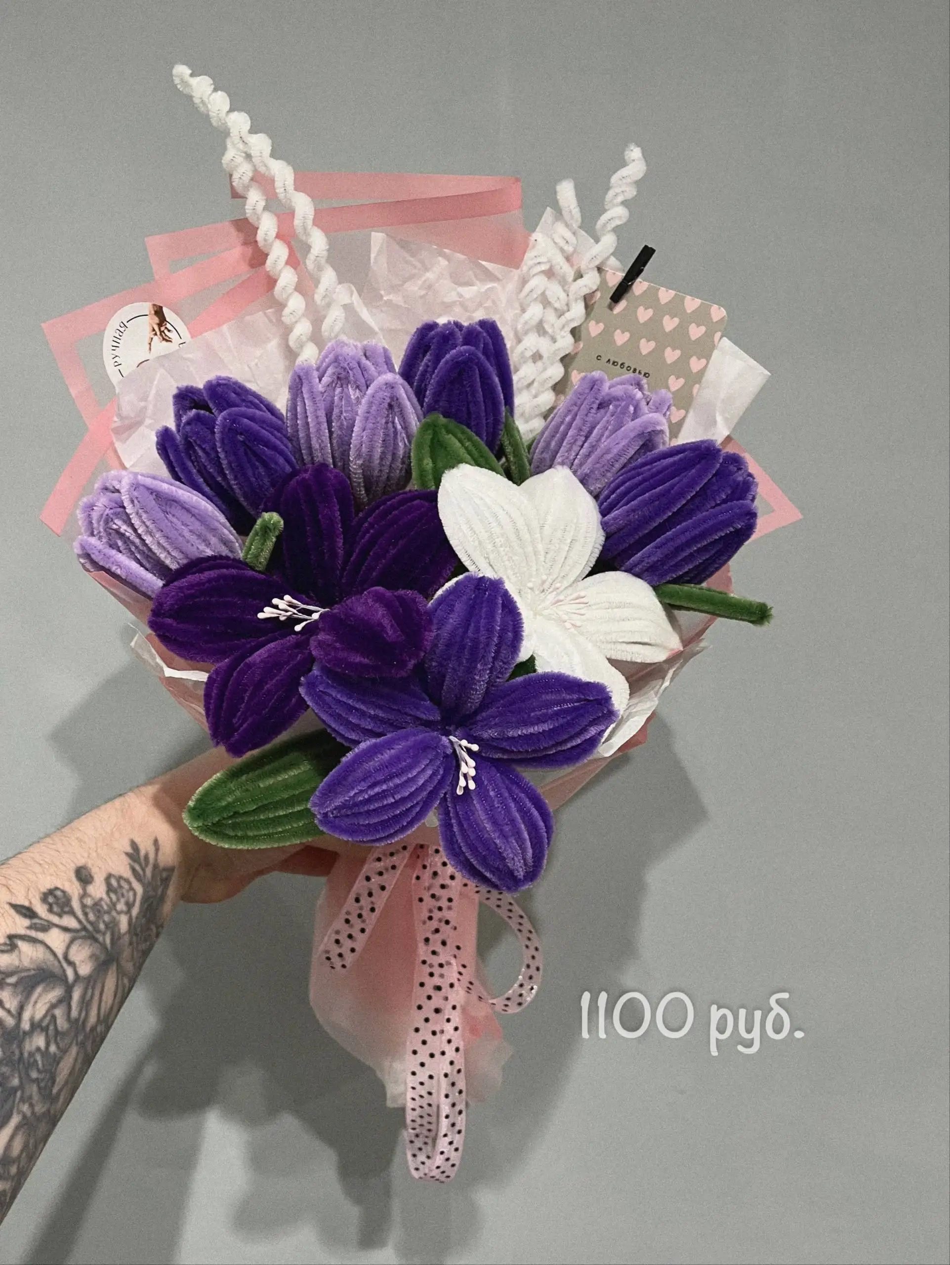 Продажа готовых букетов из синельной проволоки - Рукоделие (Хобби и отдых) в Красноярск