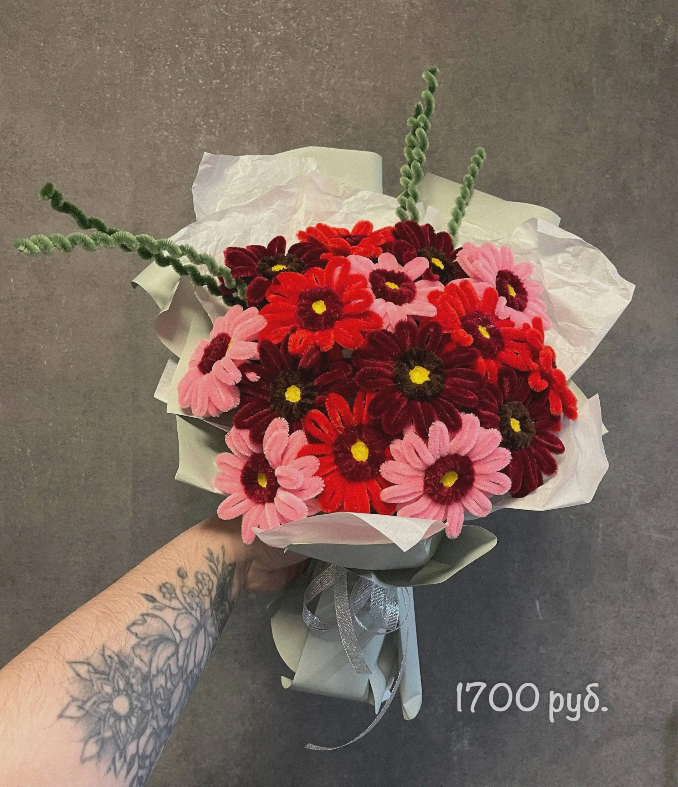 Продажа готовых букетов из синельной проволоки - Рукоделие (Хобби и отдых) в Красноярск