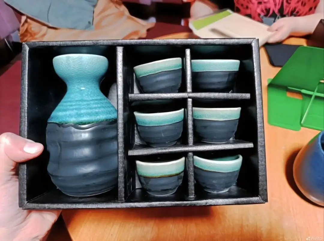 Японский набор для саке: графин и чашки - Посуда для напитков (Хобби и отдых) в Красноярск