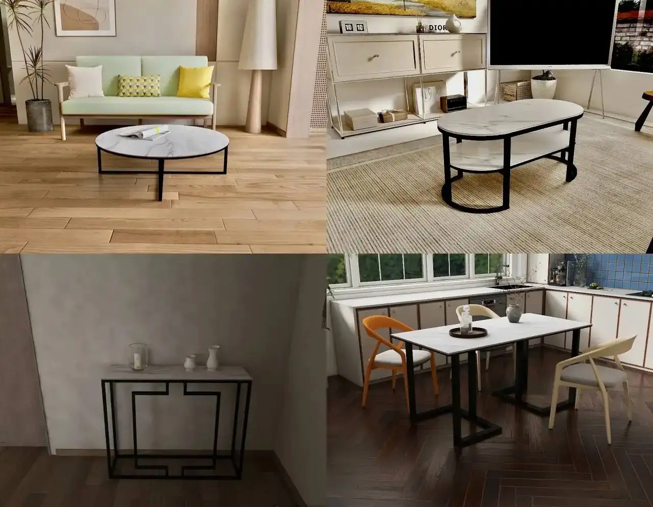 Изготовление столов из керамогранита в Красноярске - Мебель на заказ (Услуги) в Красноярск