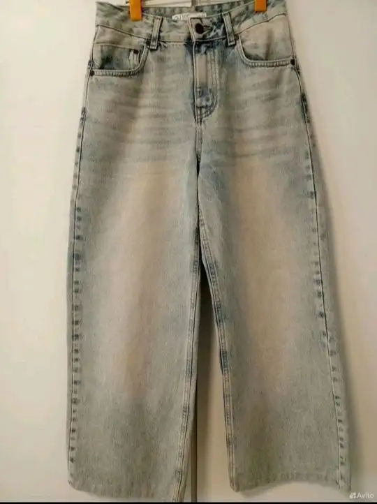 Джинсы-бегги размер 40 на рост 155-158 - Джинсы (Одежда) в Красноярск