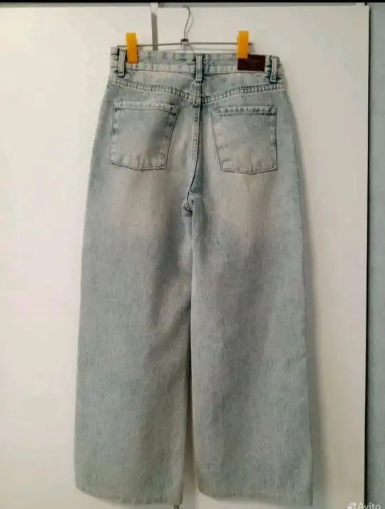 Джинсы-бегги размер 40 на рост 155-158 - Джинсы (Одежда) в Красноярск