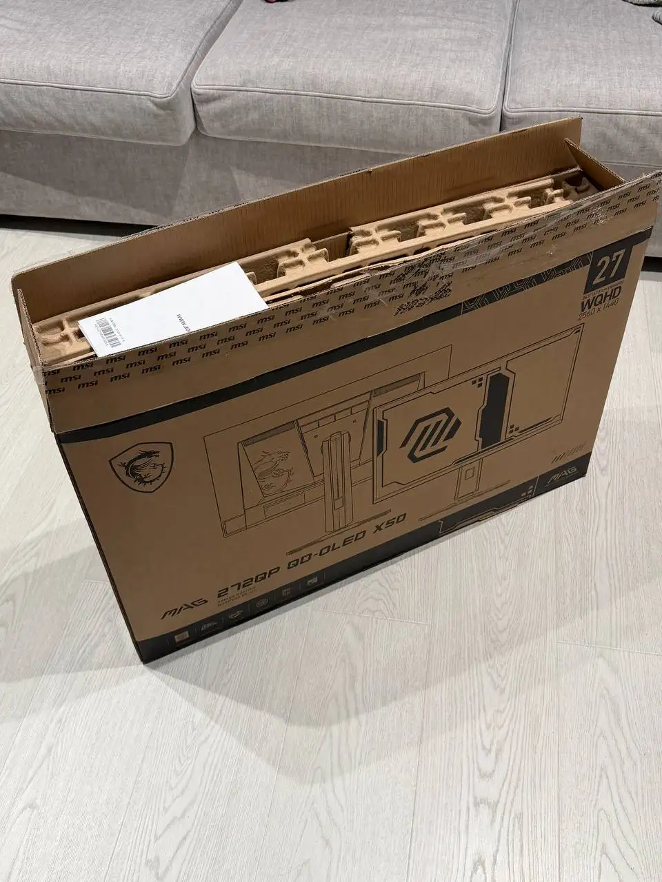 Продам монитор MSI MAG 272QP QD-OLED - Мониторы (Электроника) в Красноярск