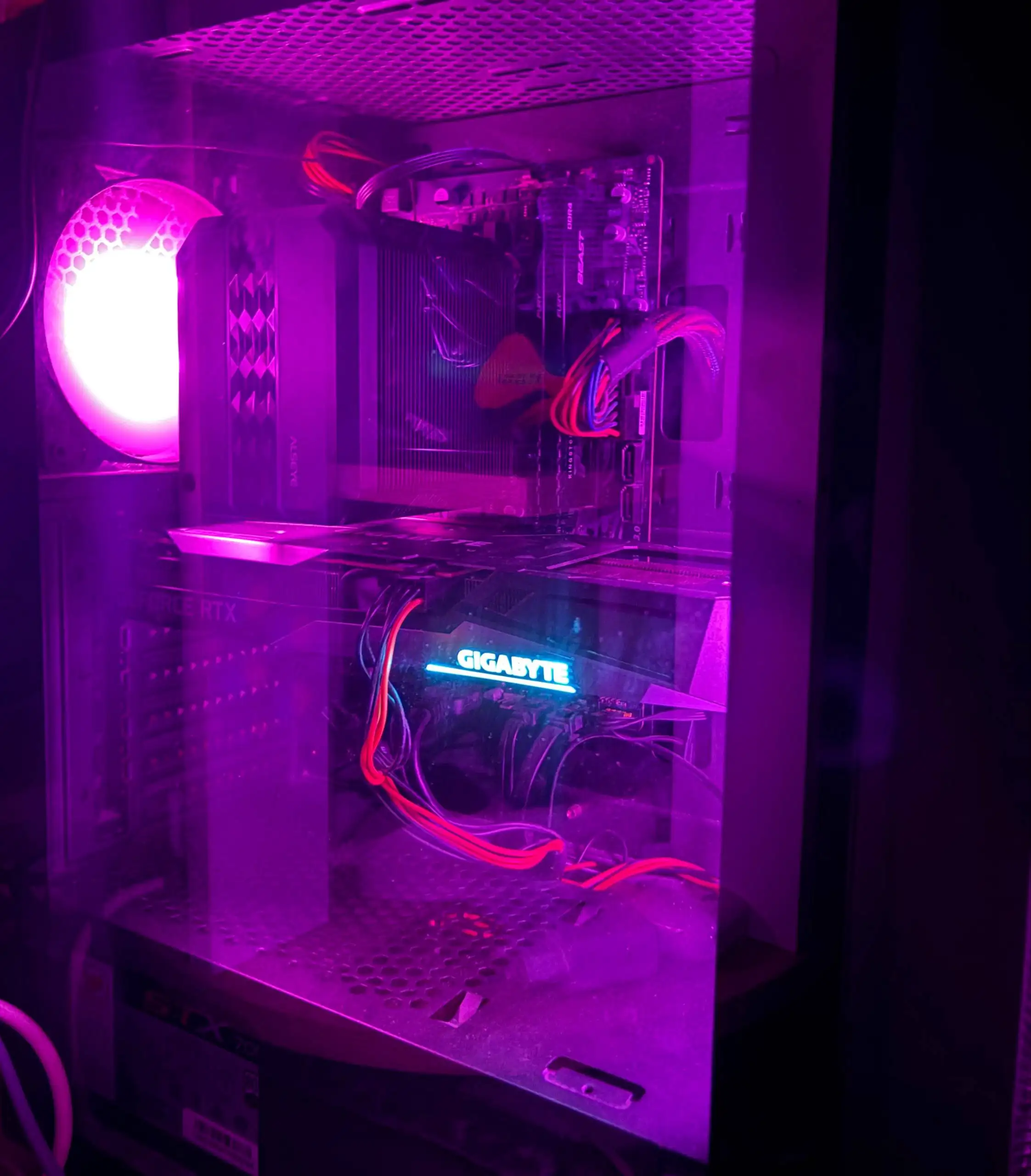 Игровой ПК с RTX3060TI и Ryzen 5 5500 - Компьютеры и комплектующие (Электроника) в Красноярск