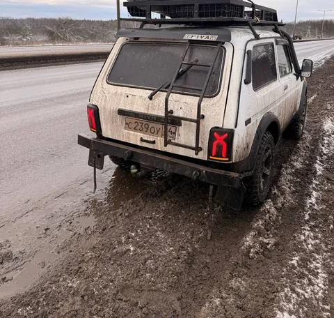 Сбор на автомобиль Нива для земляков из Павлощина - Шины и диски в Красноярск