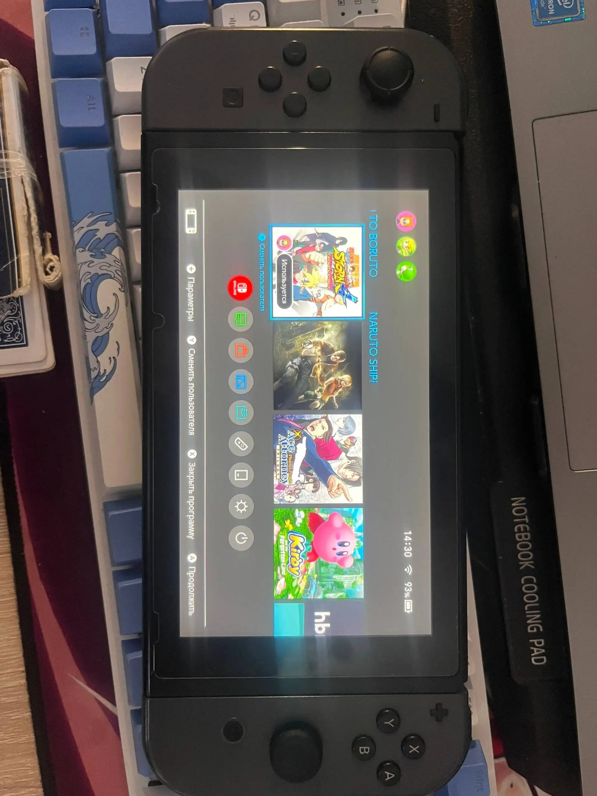 Nintendo Switch (прошитая консоль) с полным комплектом - Игровые консоли (Электроника) в Красноярск