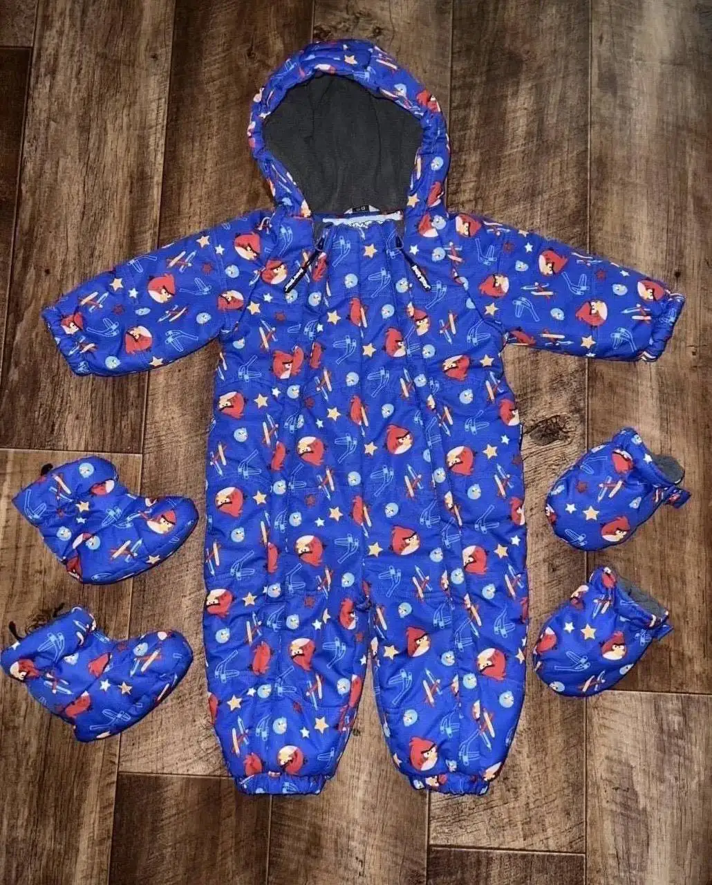 Демисезонный комбинезон ANGRY BIRDS 74-80 размер - Одежда (Товары для детей) в Красноярск