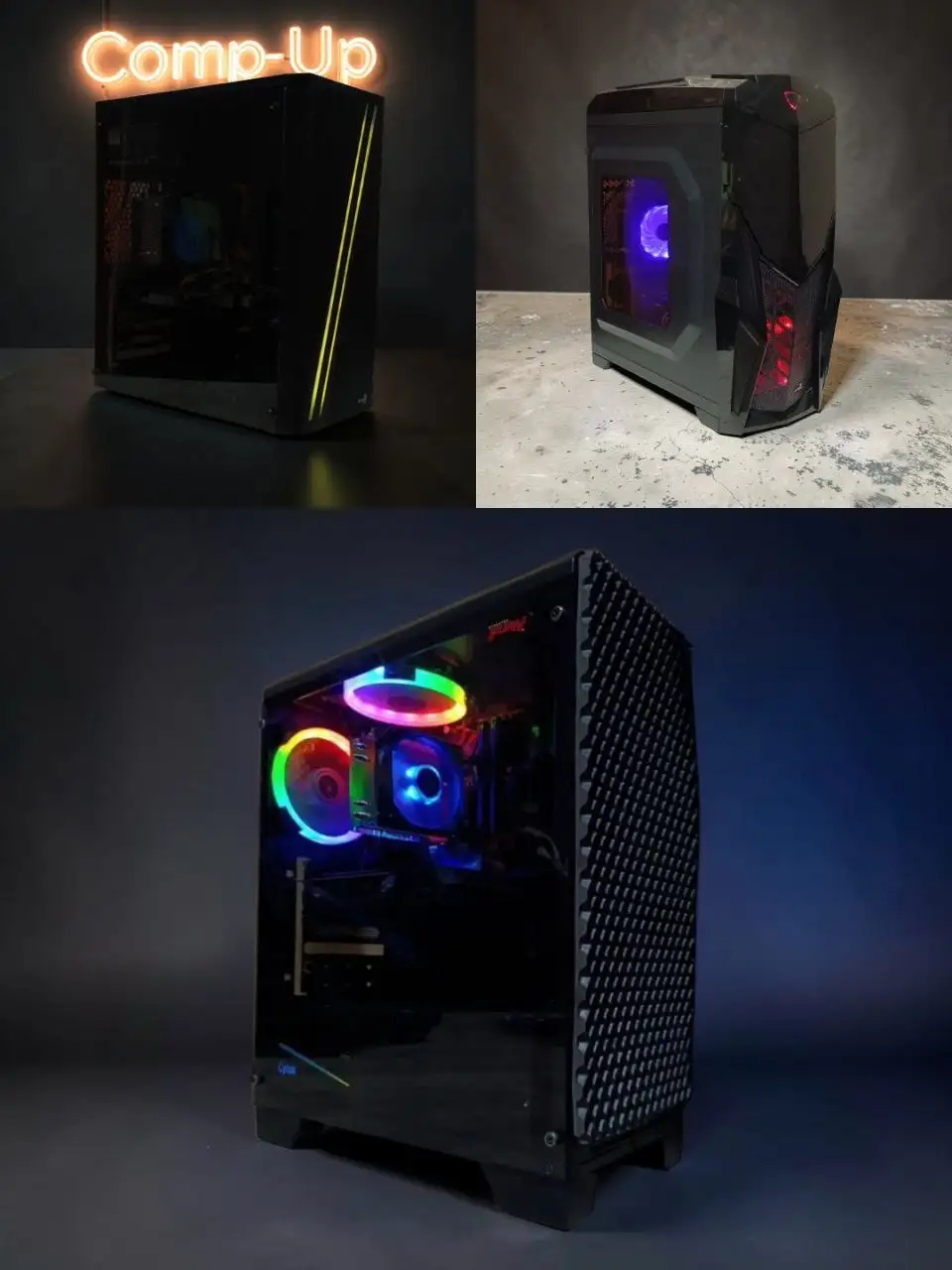 Продажа 3 игровых ПК с разными комплектующими - Компьютерная техника (Электроника) в Красноярск