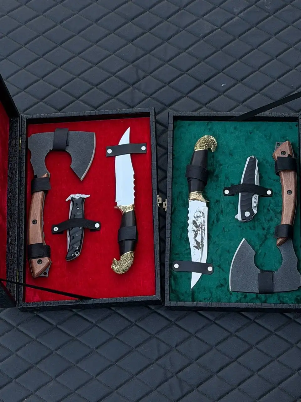 Подарочный комплект с ножами и топором - Холодное оружие и инструменты (Барахолка) в Красноярск