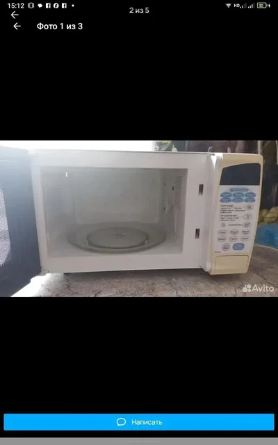 Микроволновая печь LG б/у - частное объявление в Красноярск