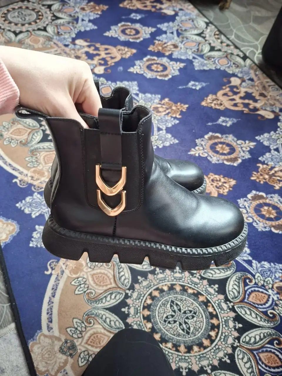 Продажа весенних сапог на девочку 34 размера - Детская обувь (Одежда) в Красноярск