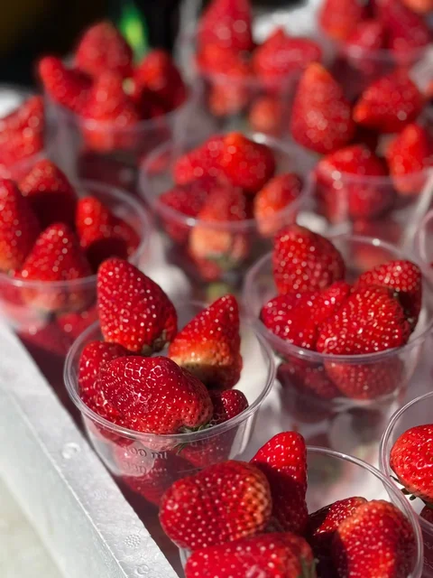 Свежее поступление черемши и клубники - Барахолка в Красноярск