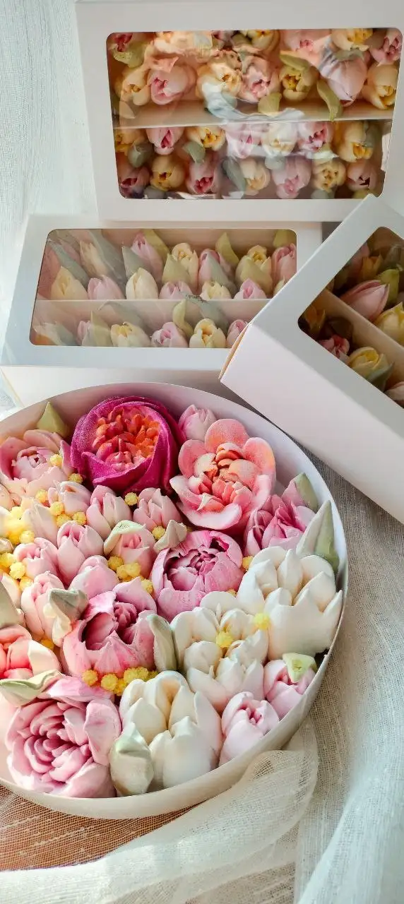 Заказ зефирных букетов и коробочек - Кондитерские изделия ручной работы (Хобби и отдых) в Красноярск