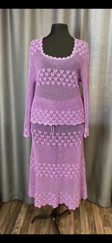 Продам костюм ручной работы (крючок), 46-48 размер - частное объявление в Красноярск