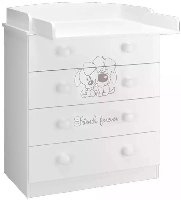 Детская кровать с ортопедическим матрасом и комодом - Детская мебель (Товары для детей) в Красноярск