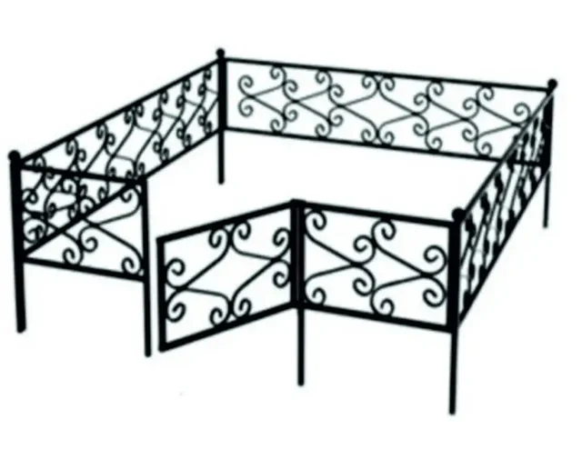 Оградки ритуальные с порошковой покраской - Барахолка в Красноярск