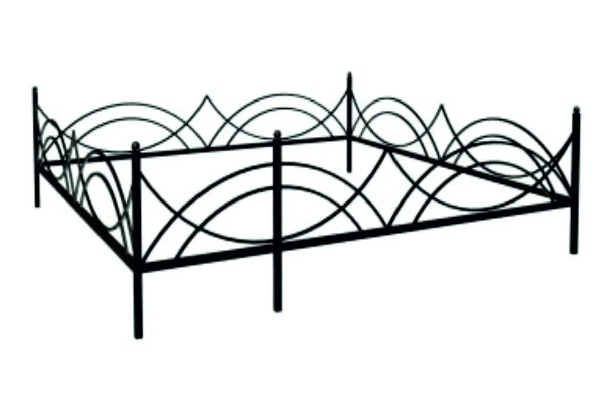 Оградки ритуальные с порошковой покраской - Ритуальные товары (Барахолка) в Красноярск