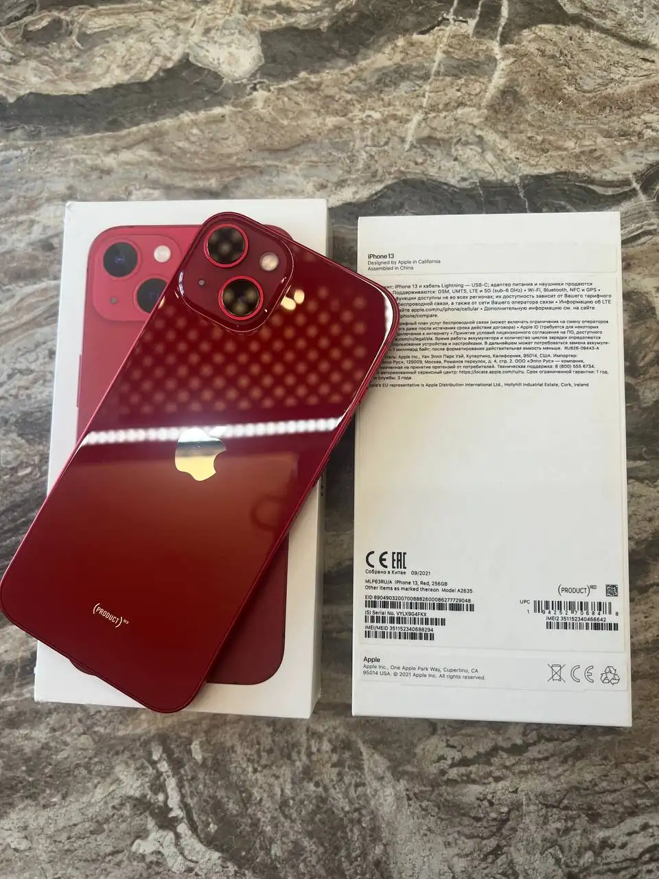 Продам iPhone 13 256гб с аккумулятором 78% - Смартфоны (Электроника) в Красноярск