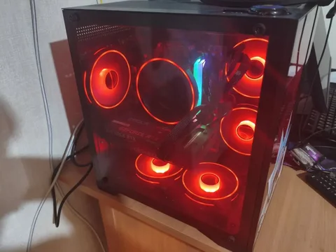 Продажа игрового компьютера с Intel Core i3-12100F и GeForce RTX 3050 - Видеокарты в Красноярск