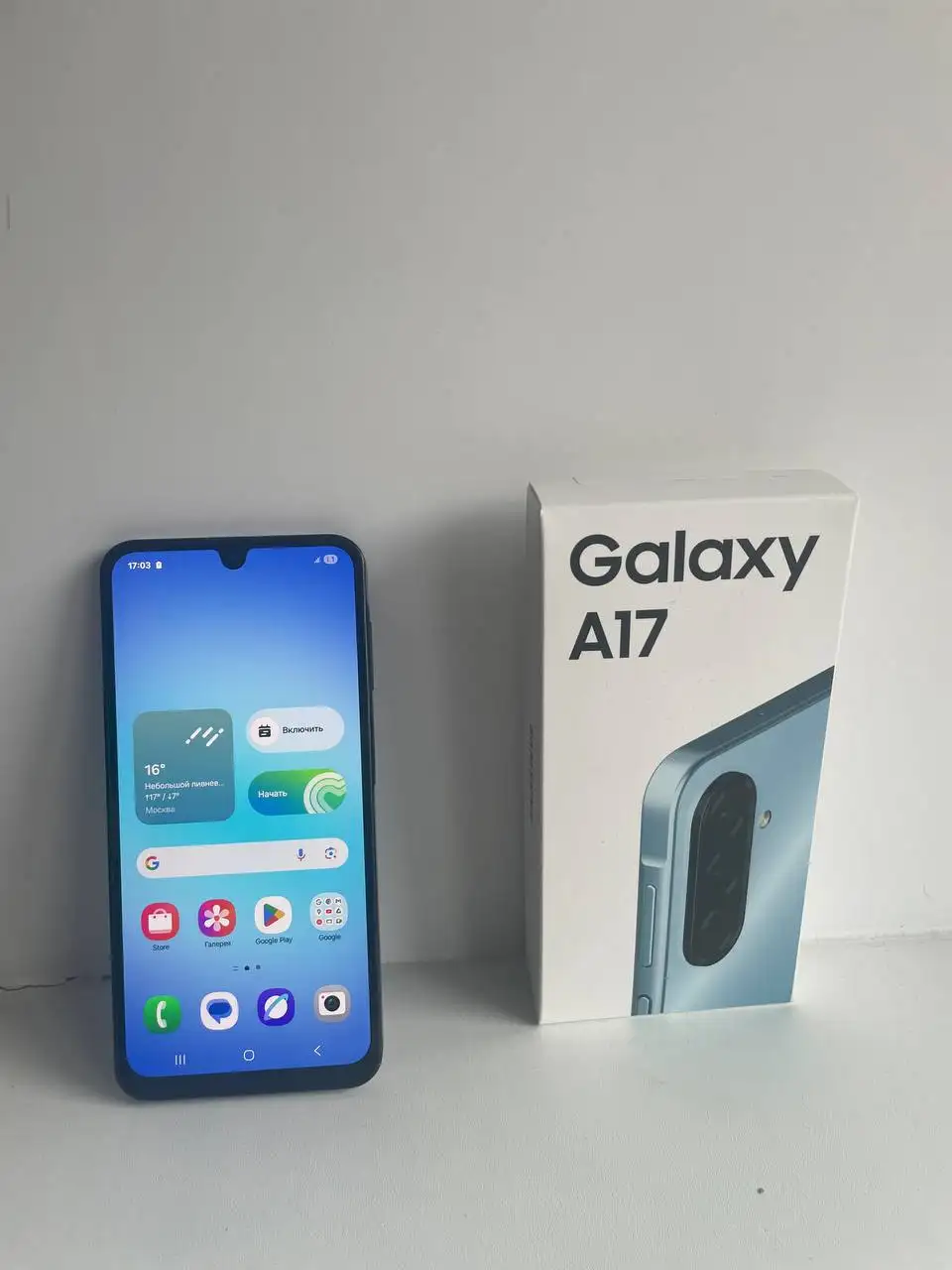 Продам Samsung Galaxy A17 4/128 черный - Смартфоны (Электроника) в Красноярск