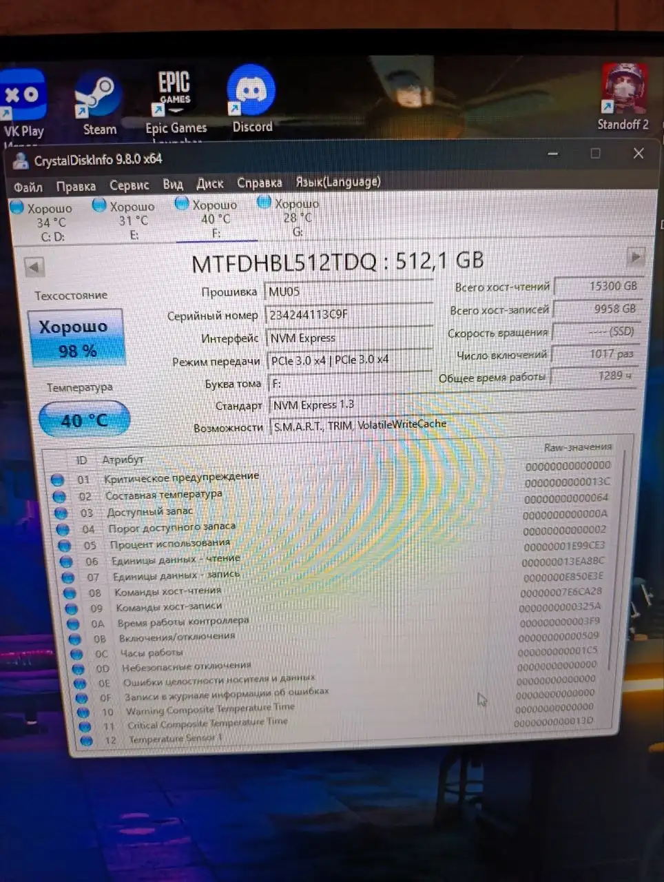 Продам SSD M.2 512 ГБ - Компьютерные комплектующие (Электроника) в Красноярск