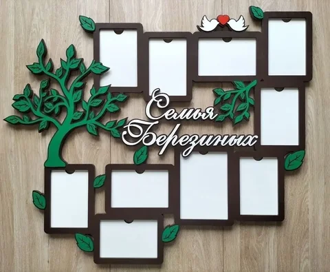 Фоторамка - частичка семейной истории - Посуда в Красноярск