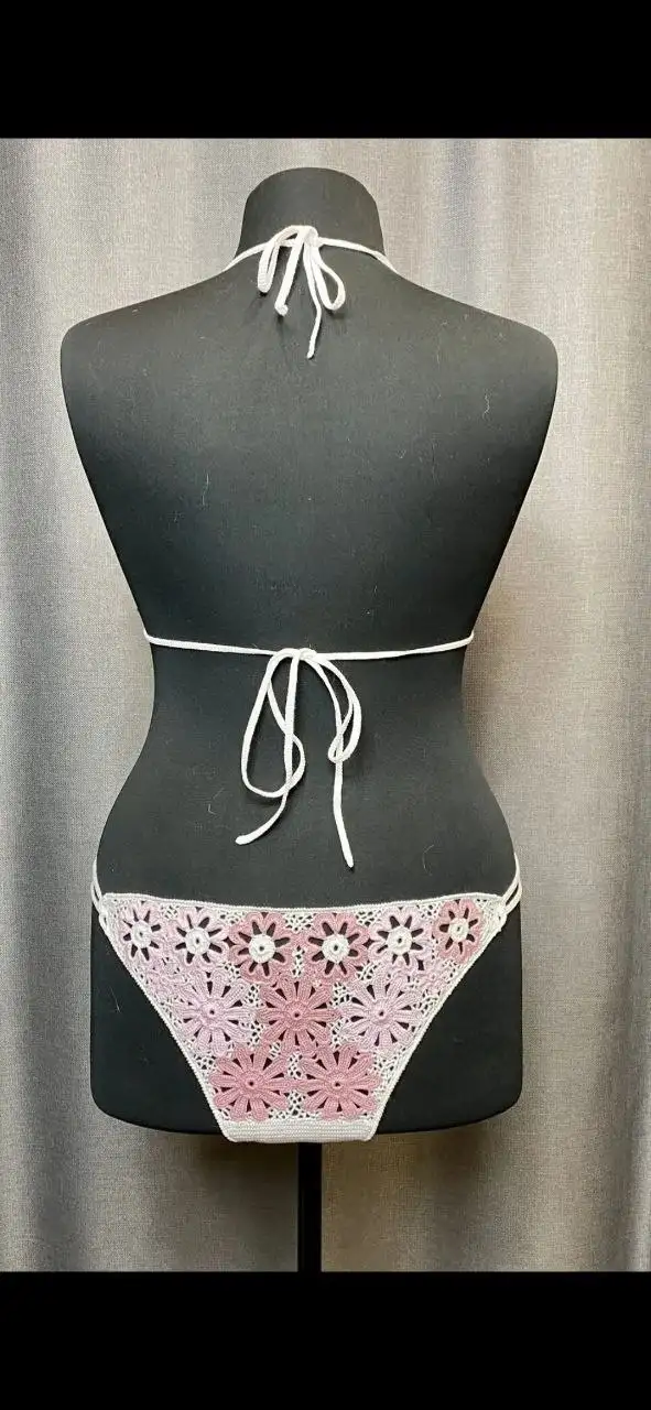 Продам купальник ручной работы крючком - Купальники (Одежда) в Красноярск