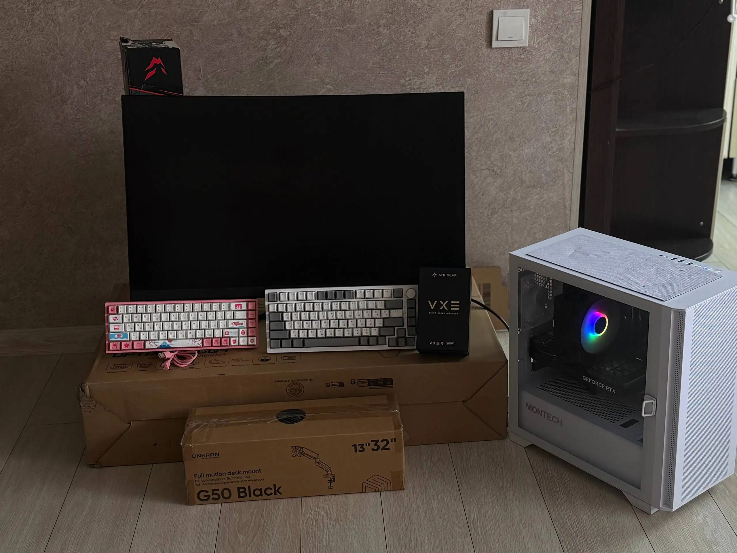 Продам идеальный игровой сетап с чеками и коробками - Игровые компьютеры и комплектующие (Электроника) в Красноярск