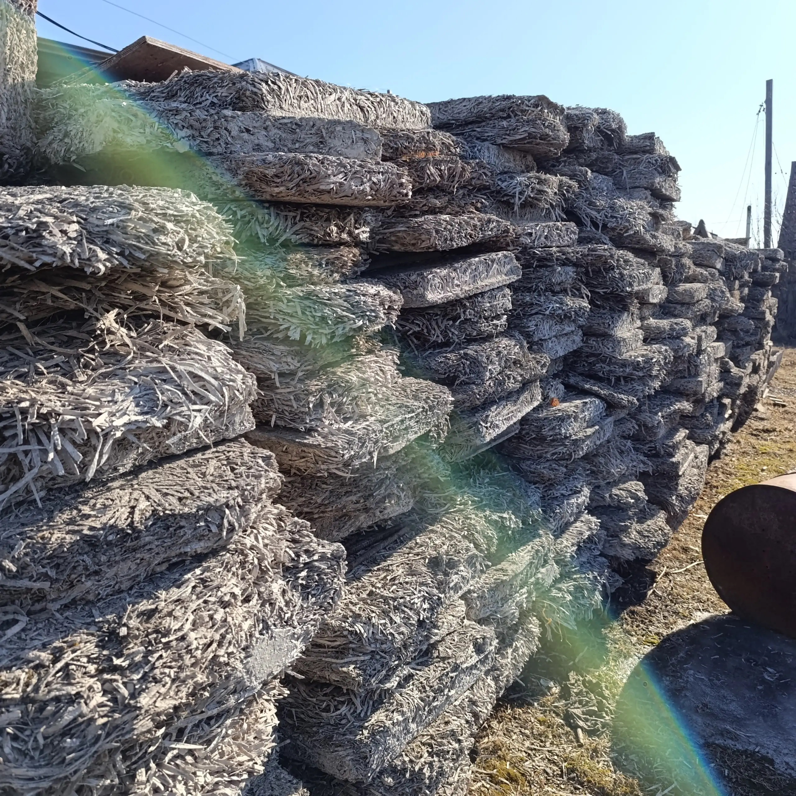 Отдам бесплатно арболитовые плиты - Стройматериалы (Барахолка) в Красноярск