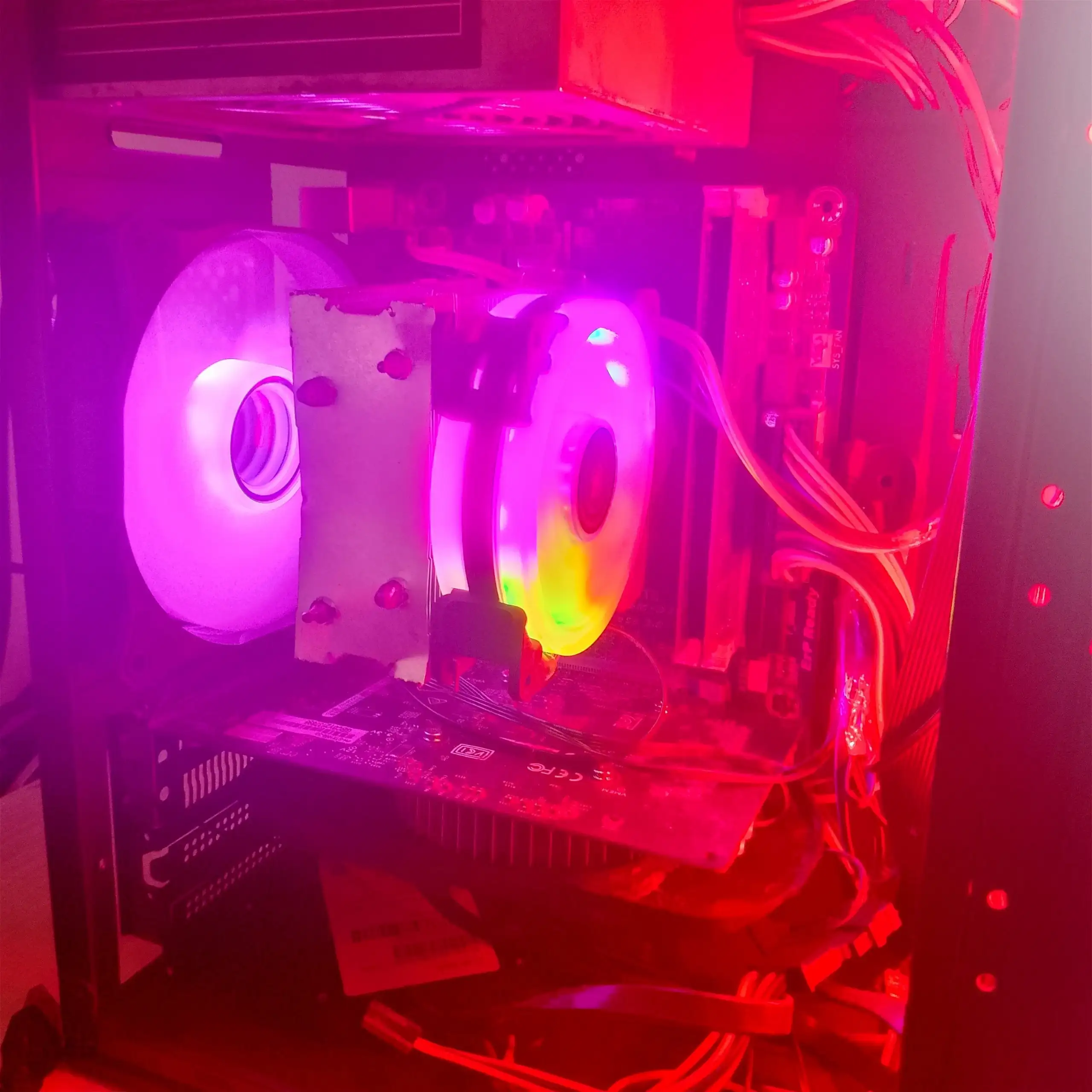 Игровой ПК с периферией i7 2600 GTX 1050 16GB - Компьютеры и комплектующие (Электроника) в Красноярск