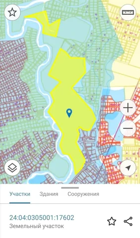 Продам участки ДНТ Сосновоборский муниципальный округ у реки Есауловка - Гаражи и парковочные места в Сосновоборск