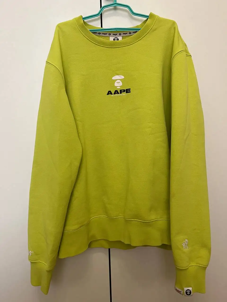 Свитшот AAPE by A BATHING APE GREEN - Одежда в Красноярск
