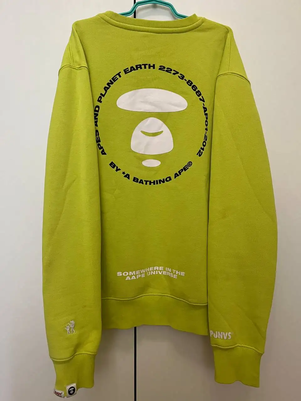 Свитшот AAPE by A BATHING APE GREEN - Одежда в Красноярск