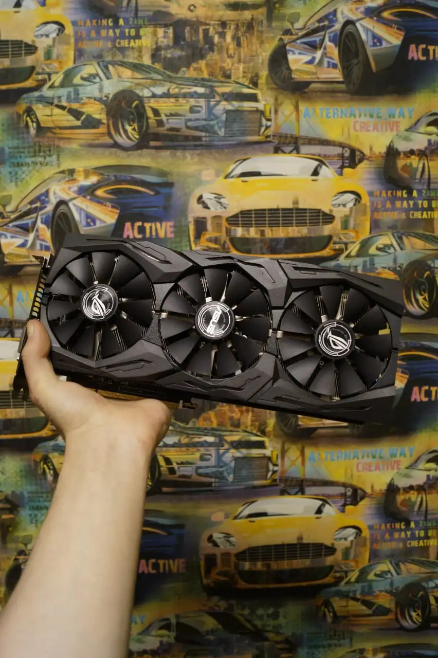 Продам GTX 1060 6GB ASUS ROG STRIX - Видеокарты (Электроника) в Красноярск