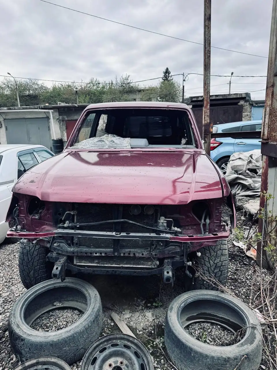 Toyota Land Cruiser Prado 1999 на запчасти - Запчасти (Авто) в Красноярск