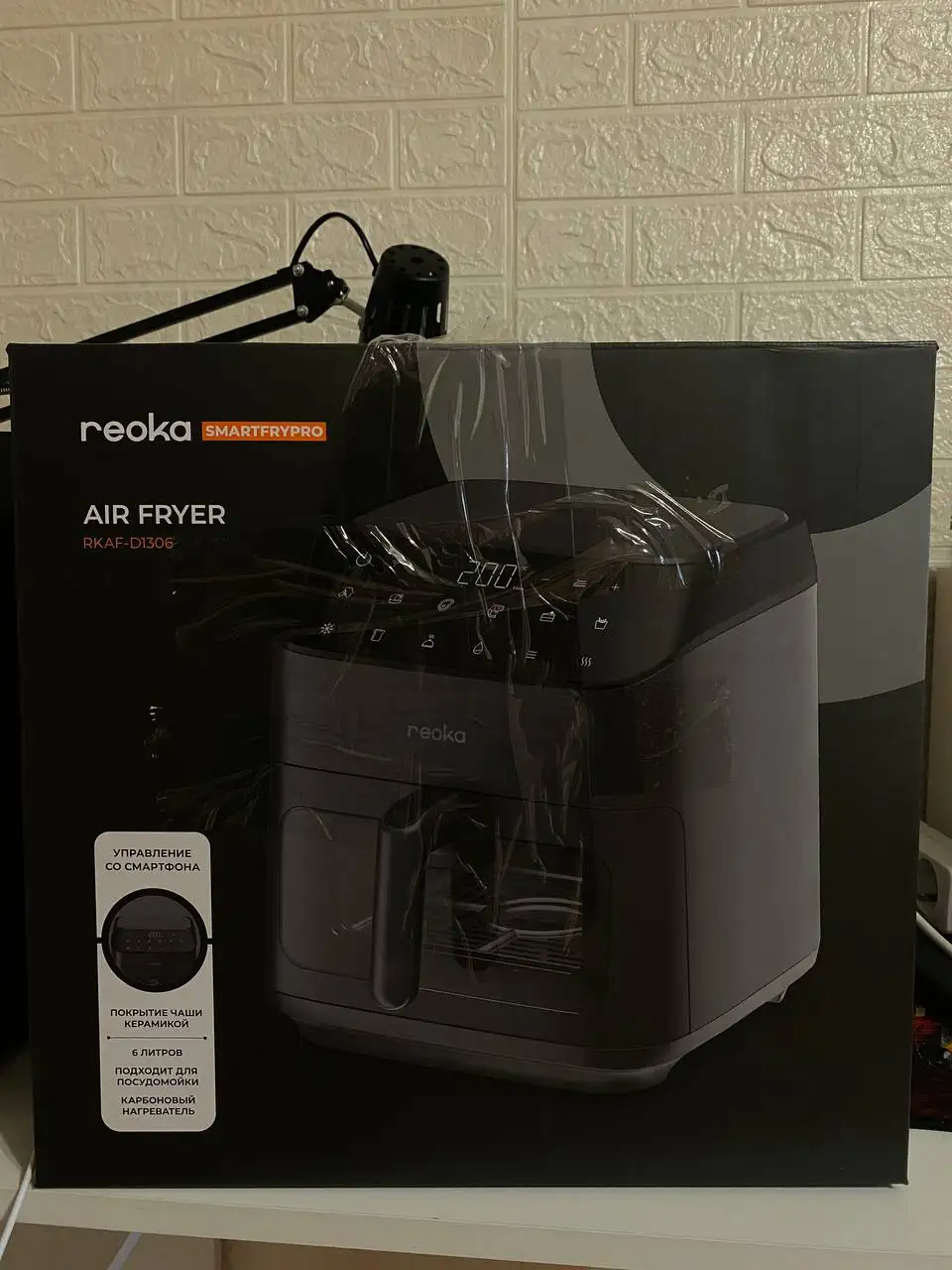 Продажа нового аэрогриля Reoka SmartFry Pro 6L - Мелкая бытовая техника (Электроника) в Красноярск